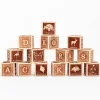 Animal Alphabet Blocks (English - Set of 15) - Handmade in Canada