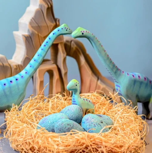 Baby Brontosaurus Dinosaur | Wooden Toy
