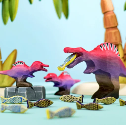 Baby Spinosaurus Dinosaur | Wooden Toy