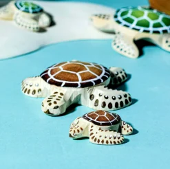 Baby Turtle (Brown) | Wooden Toy