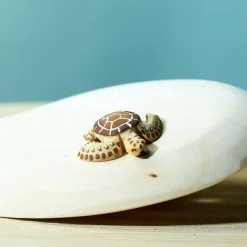 Baby Turtle (Brown) | Wooden Toy