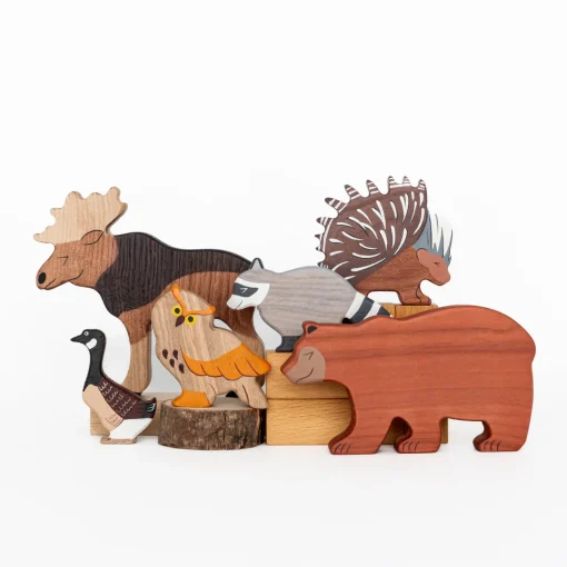 Brown Bear | Wooden Toy Figurine