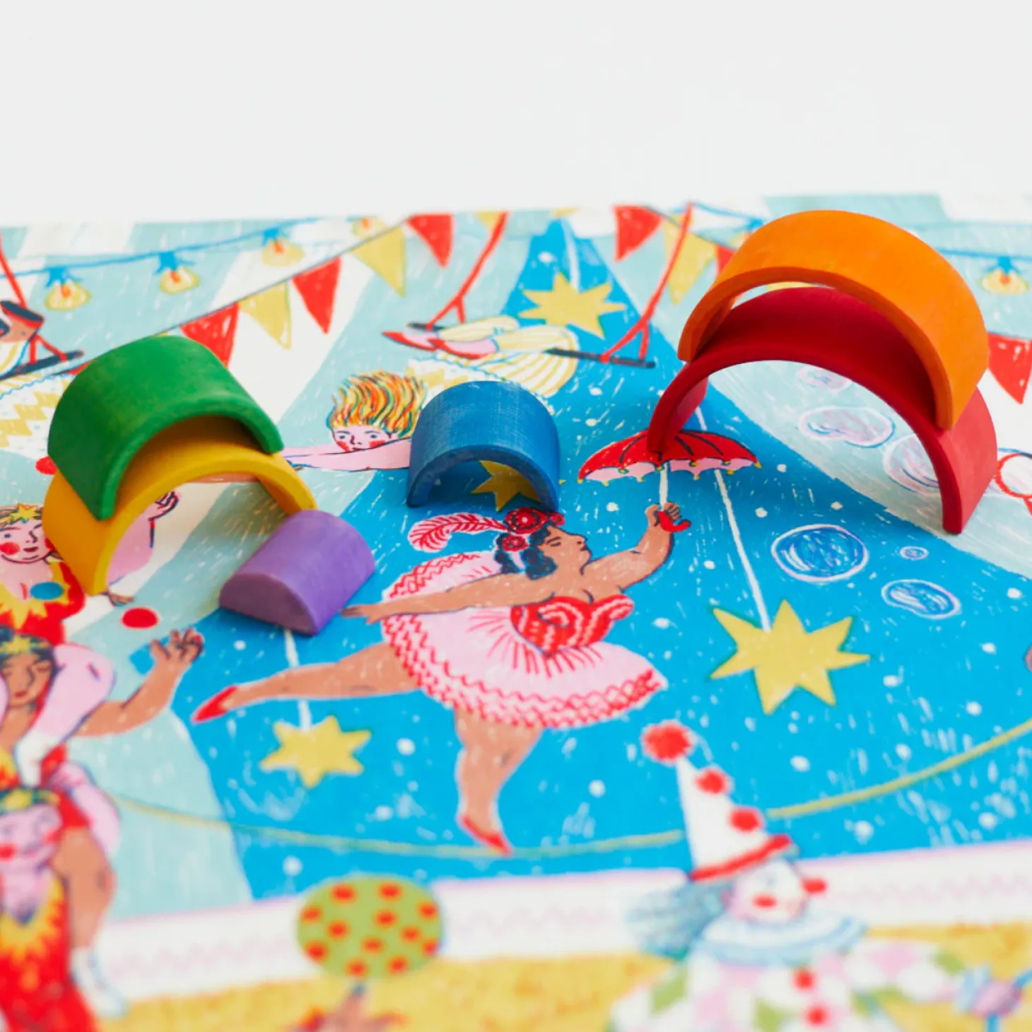 Circus Playsilk by Phoebe Wahl (MINI)