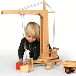 Crane | Wooden Toy Vehicle