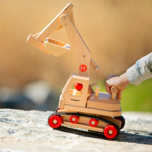Excavator | Wooden Toy Vehicle