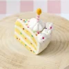 Felt Confetti Cake Slice | Play Food