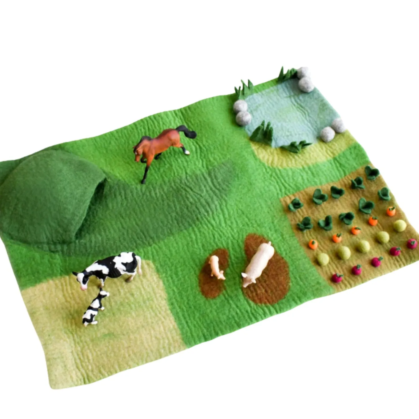 Felt Farm Playmat Playscape (Large)