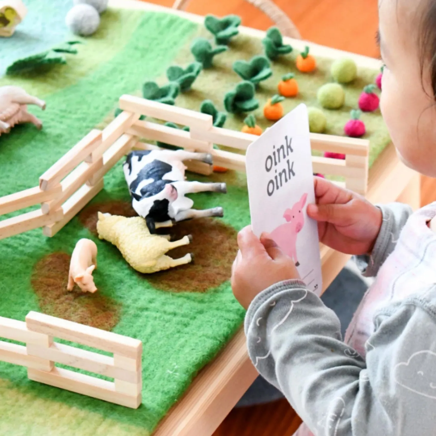 Felt Farm Playmat Playscape (Large)