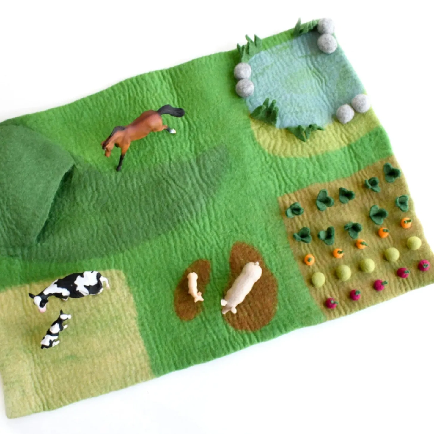 Felt Farm Playmat Playscape (Large)