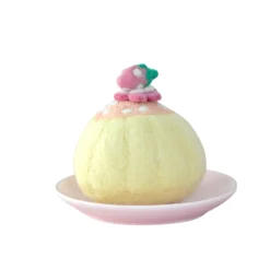 Felt Pink Strawberry Bundt Cake | Play Food