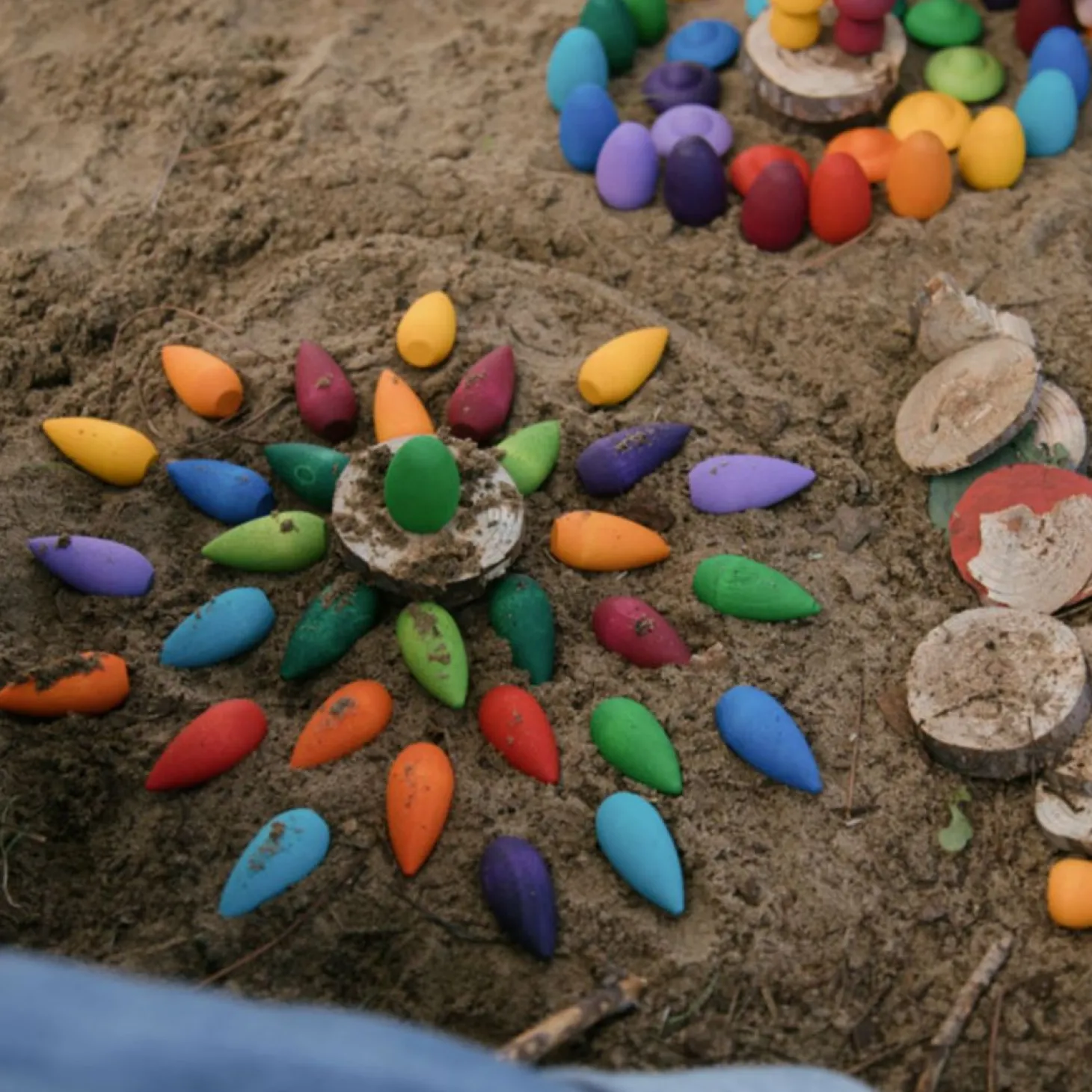 Grapat Mandala (Rainbow Snowflakes)