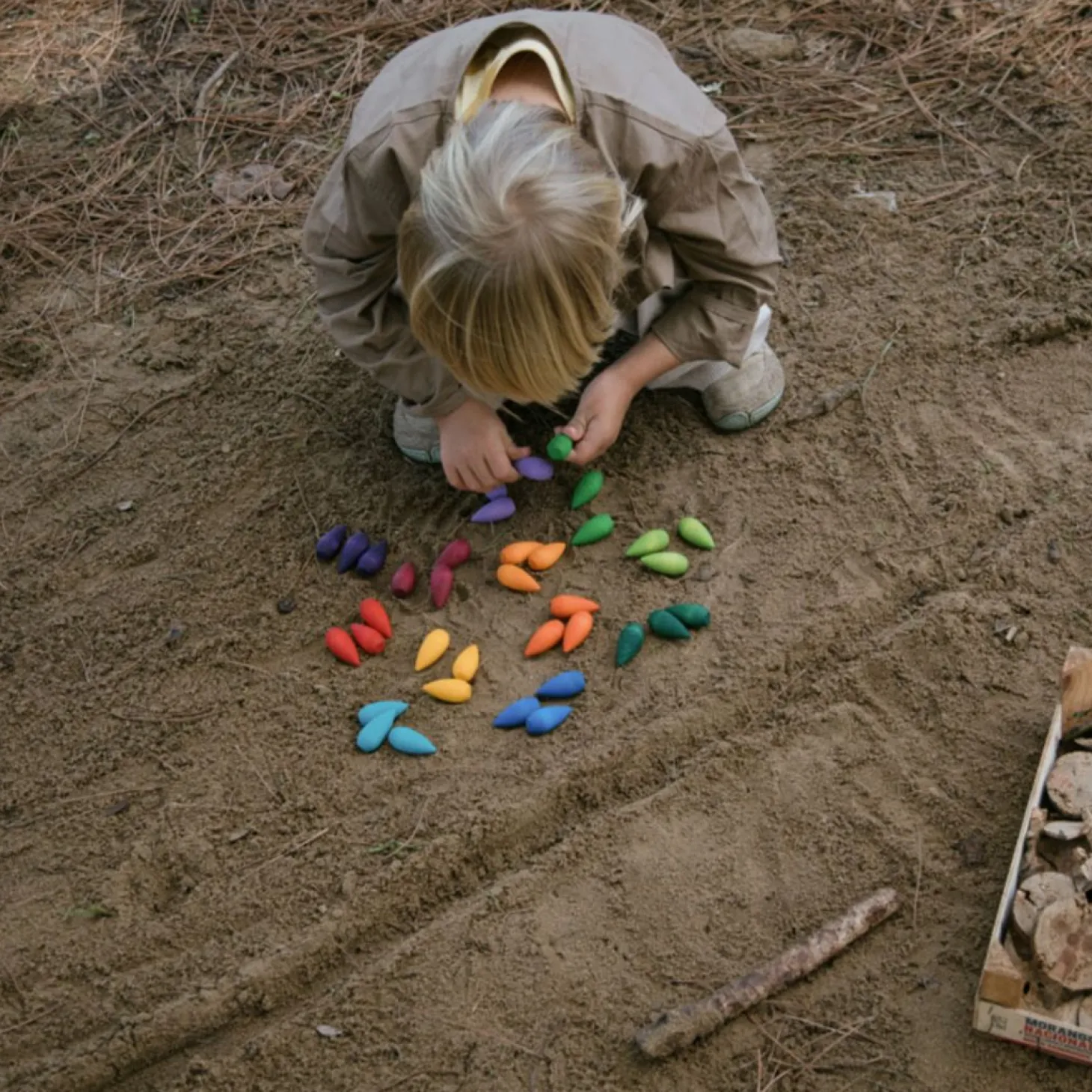 Grapat Mandala (Rainbow Snowflakes)