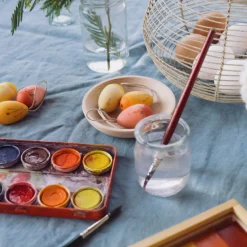 Grapat Wooden Ornament Set (Sunrise Eggs)
