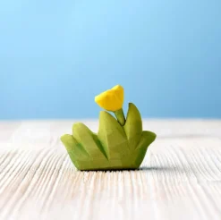 Grass with Yellow Flower (Small) | Wooden Toy