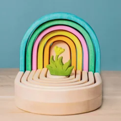 Grass with Yellow Flower (Small) | Wooden Toy