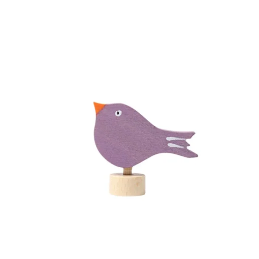 Grimm's Celebration Ring Deco Sitting Bird