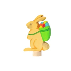 Grimm's Celebration Ring Deco Rabbit with Basket