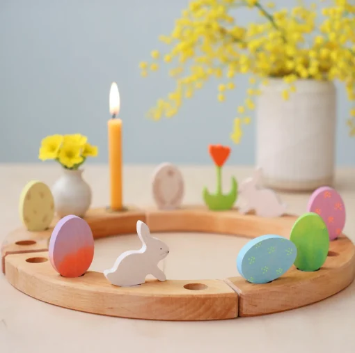 Grimm's Celebration Ring Deco (Easter Egg Ornamental Duo - 2pcs)