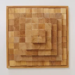 Grimm's Large Natural Stepped Pyramid Building Set