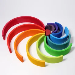 Grimm's Large Stacking Rainbow (12 Pcs)