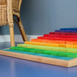 Grimm's Large Stepped Counting Block Set (4cm thick)