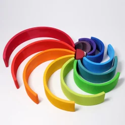 Grimm's Rainbow Semi-Circles (11 Pcs)