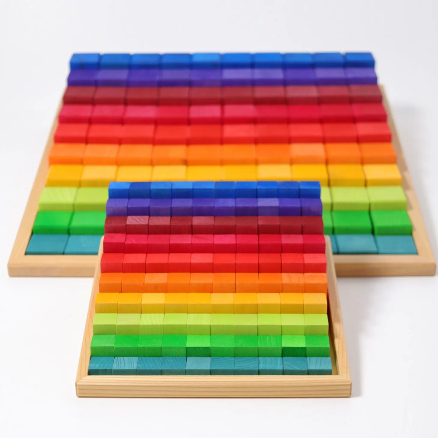 Grimm's Small Stepped Counting Block Set (2cm thick)