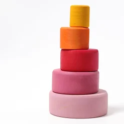 Grimm's Stacking Bowls - Lollipop