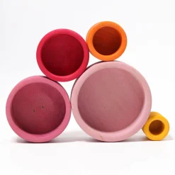 Grimm's Stacking Bowls - Lollipop