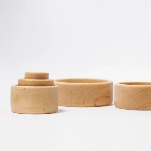 Grimm's Stacking Bowls - Natural