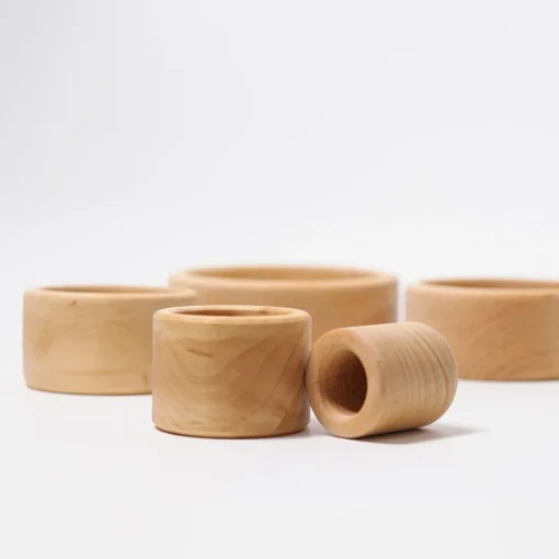 Grimm's Stacking Bowls - Natural
