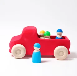 Grimm's Wooden Red Truck (Large)