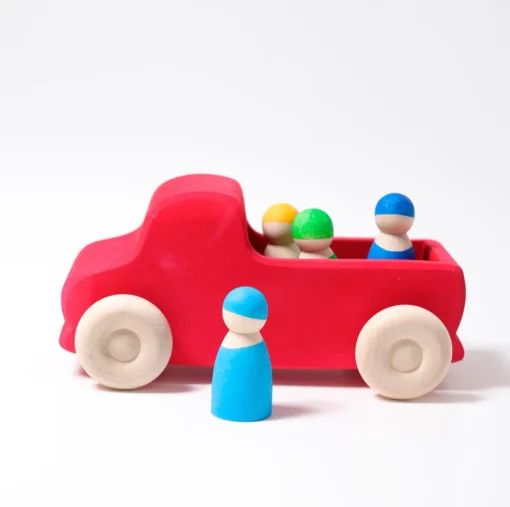 Grimm's Wooden Red Truck (Large)