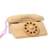 Grimm's Wooden Telephone (PLS NOTE: Cord Colours Vary)