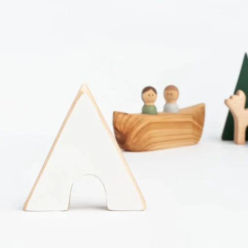 Handmade Wooden Camping Set
