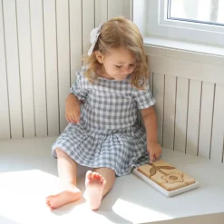 Handmade Wooden Mosaic Puzzle (Flower)