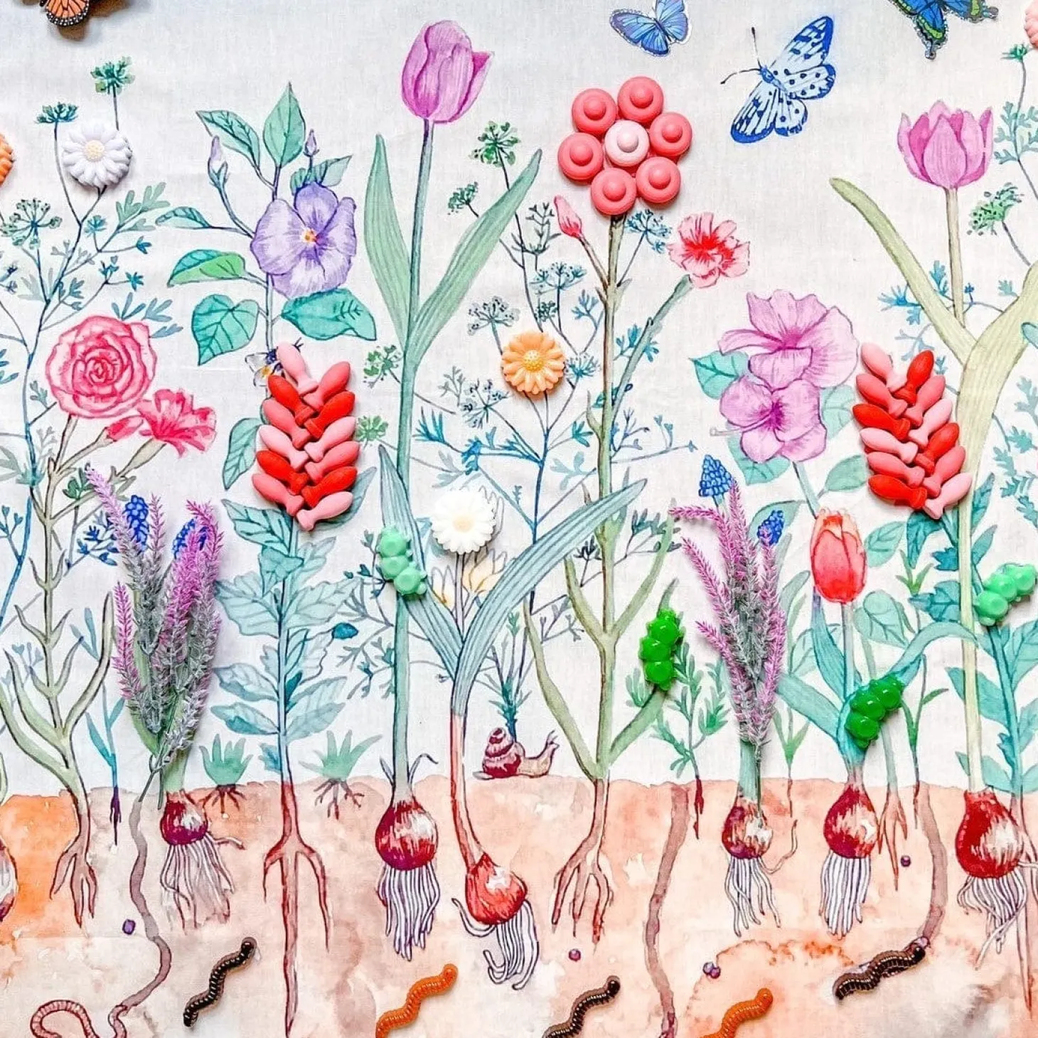 In Bloom Vegan Play Cloth