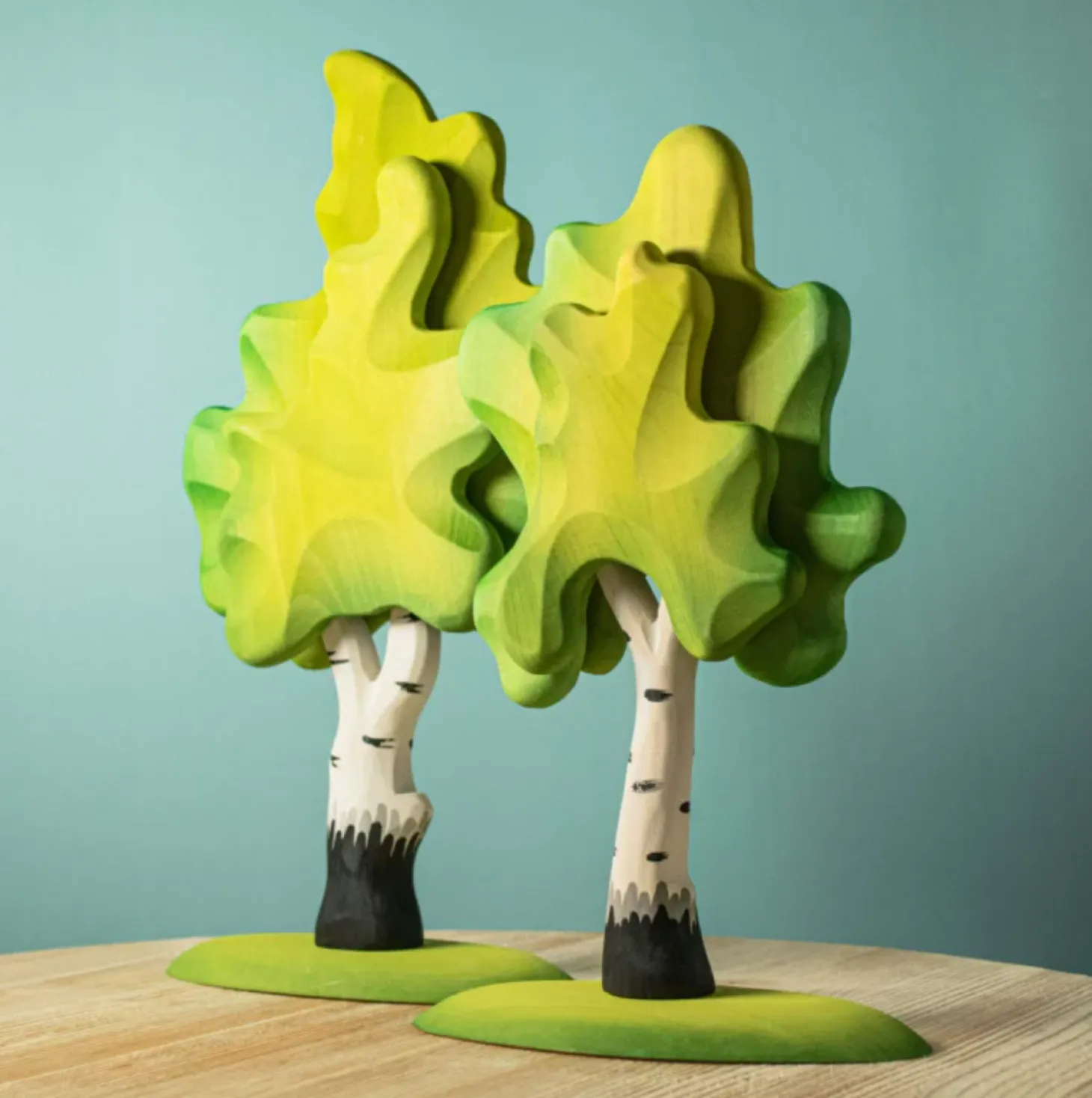 Large Wooden Birch Tree