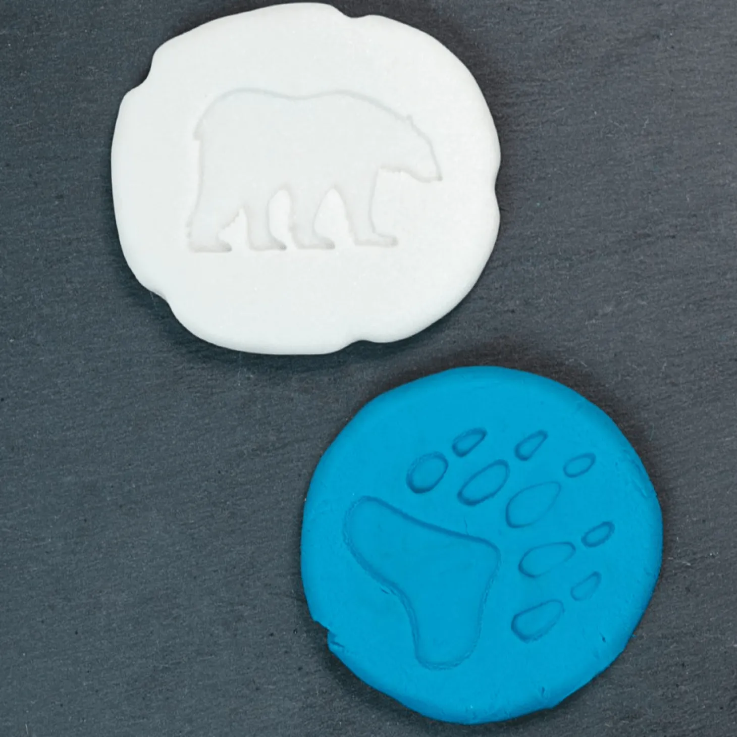 Let's Investigate Footprints Sensory Stones (Polar)