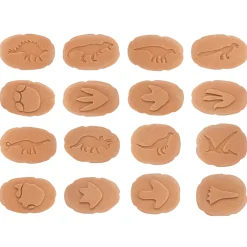 Let's Investigate Footprints Sensory Stones (Dinosaur)