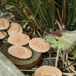 Let's Investigate Footprints Sensory Stones (Dinosaur)