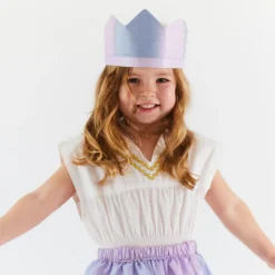 Limited Edition Silk Crown (Flower Power Lavender)