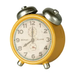 Maileg Alarm Clock - Yellow (Mouse)