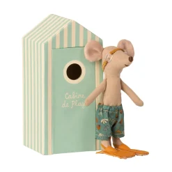 Maileg Beach Mouse - Cabin de Plage (Big Brother)