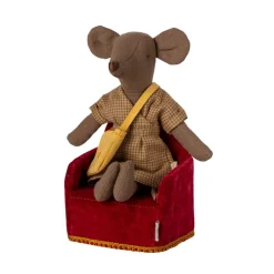 Maileg Folding Chair - Red (Mouse)