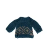 Maileg Knitted Blue Sweater (Mum/Dad Mouse)
