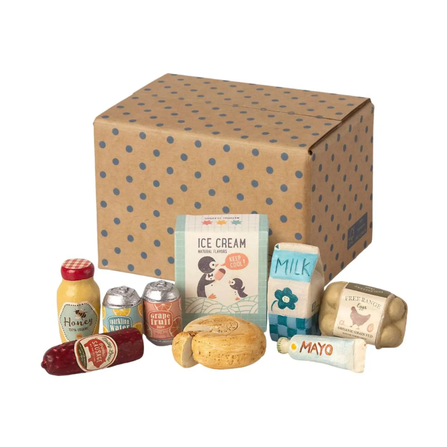 Maileg Miniature Grocery Box