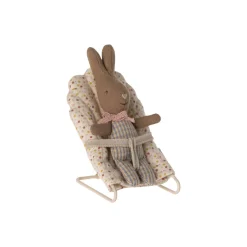 Maileg MY Rabbit (Rose/Blue Check)