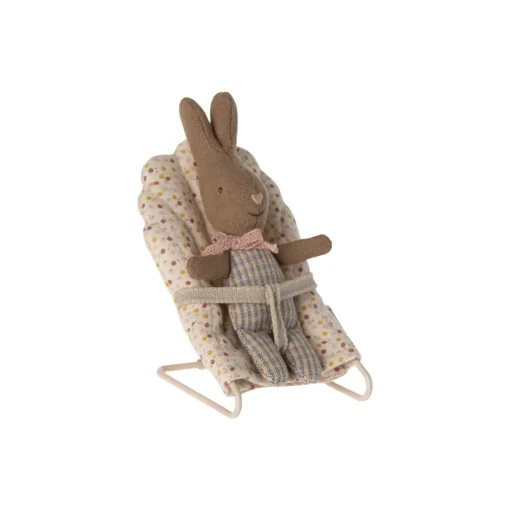 Maileg MY Rabbit (Rose/Blue Check)