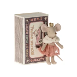 Maileg Princess Mouse in Matchbox (Little Sister)